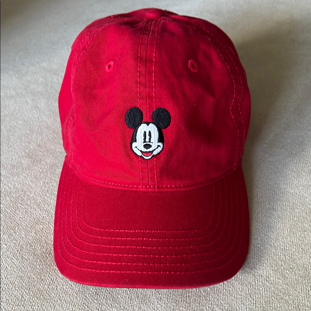 Red Disney Mickey Mouse Cap